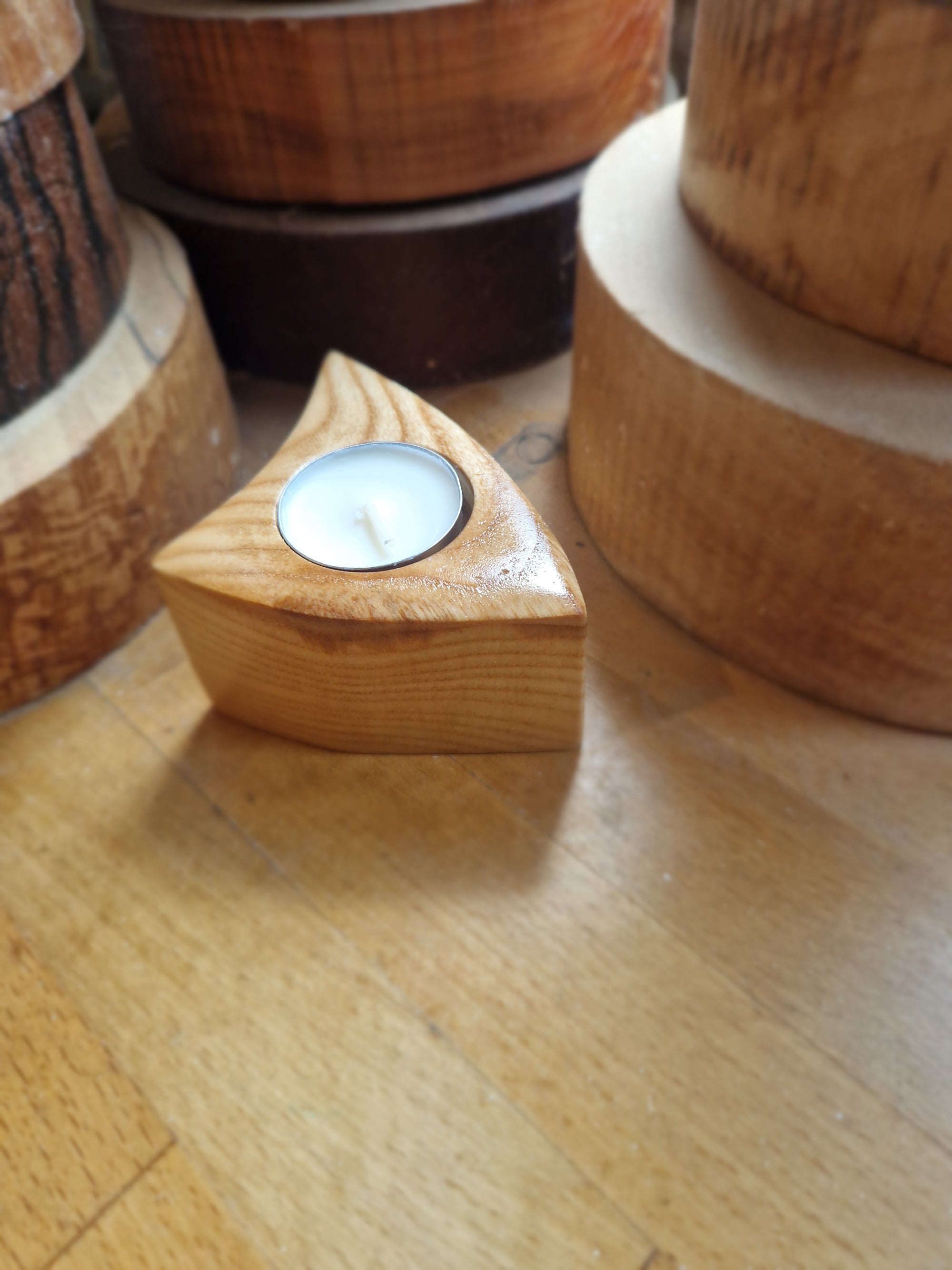 Ash Tealight Holder