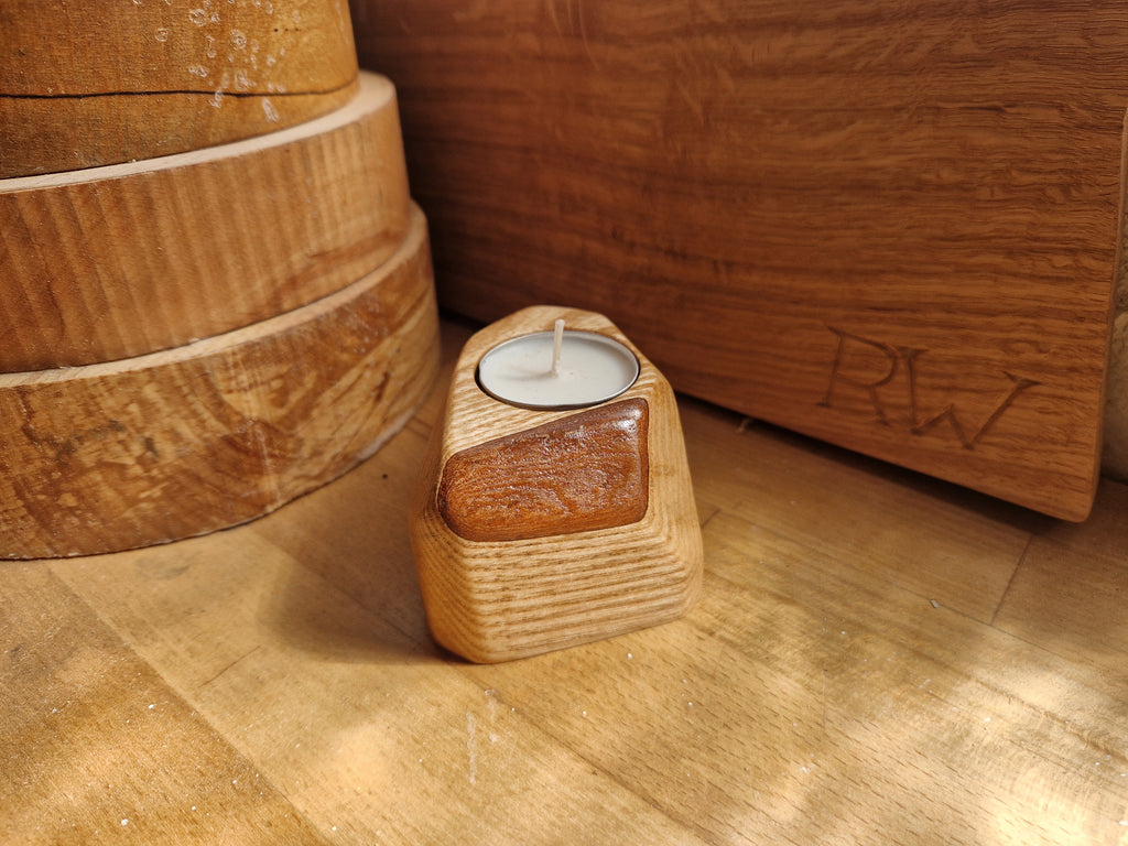 Ash Tealight Holder