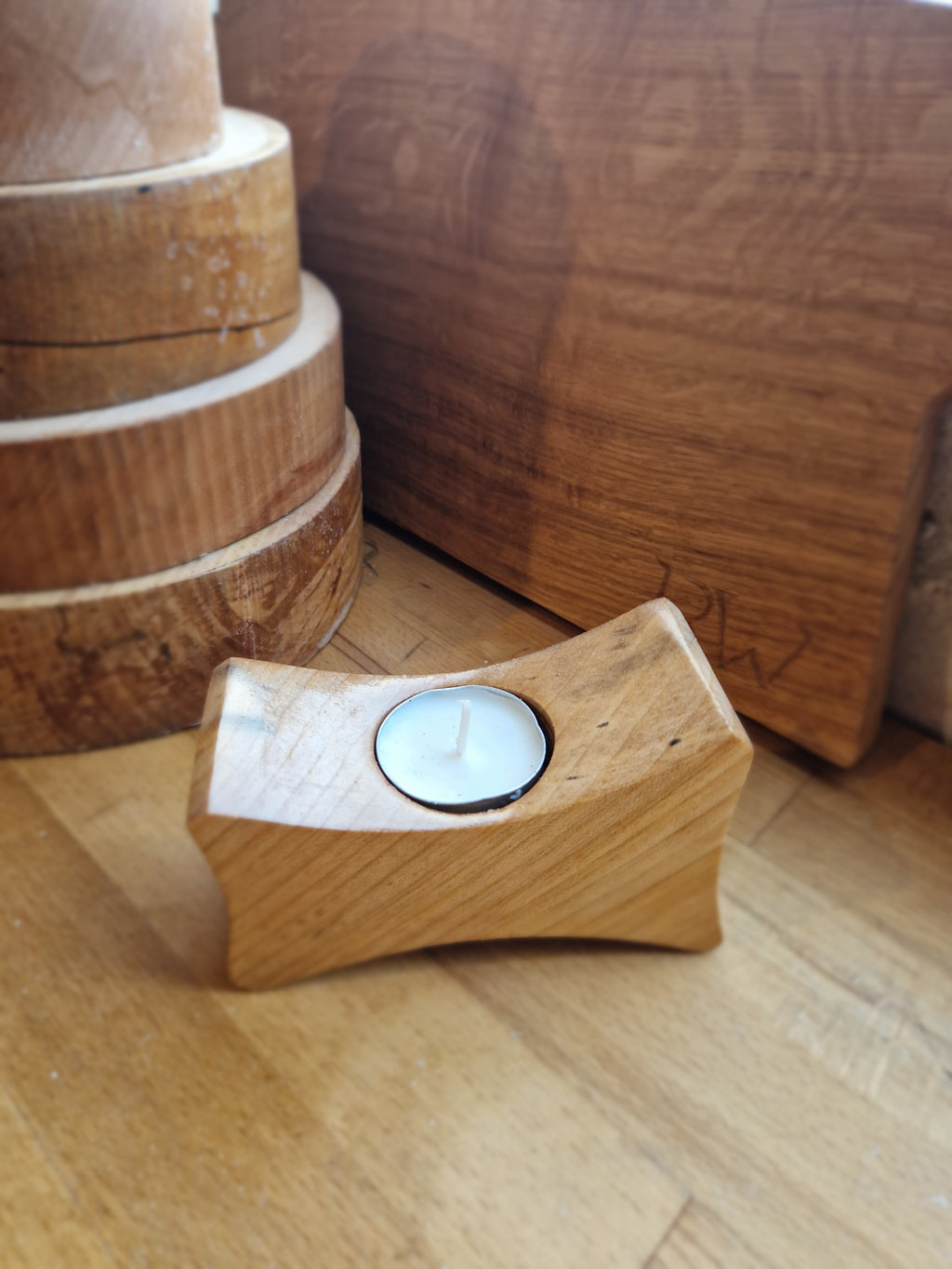 Ash Tealight Holder