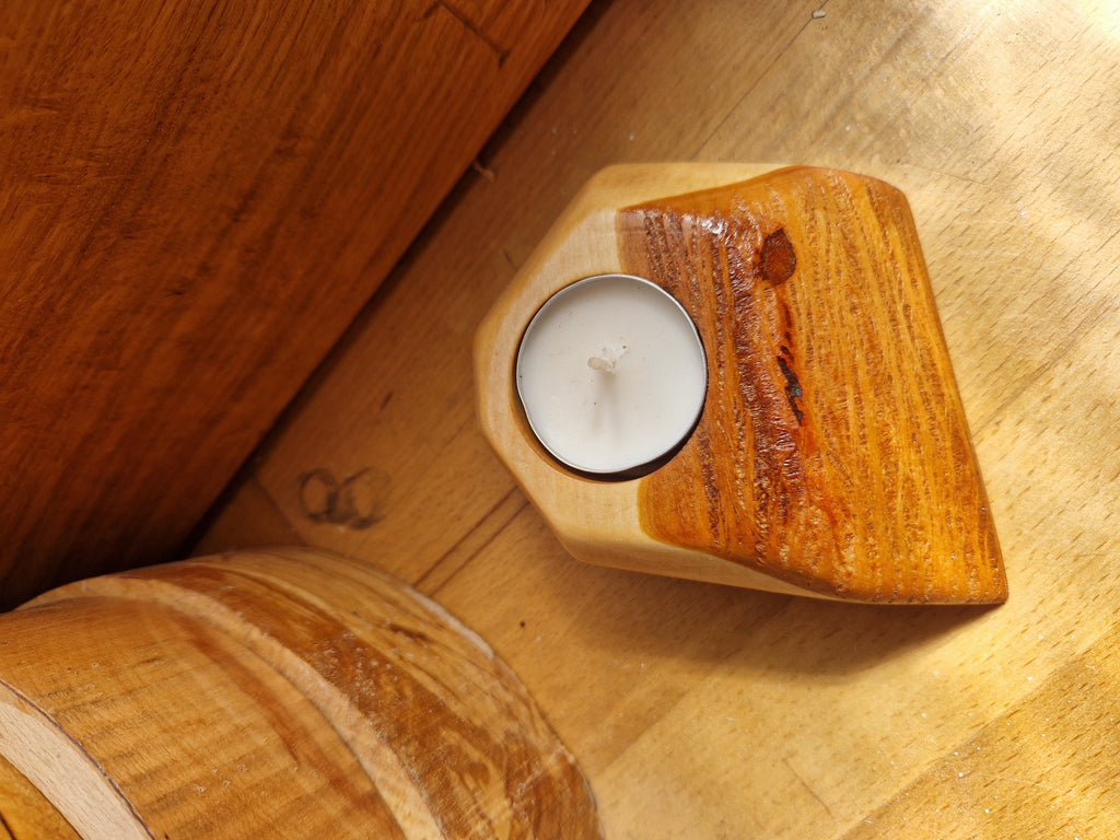 Lime Tealight Holder