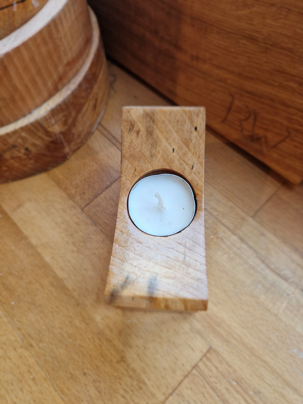 Ash Tealight Holder