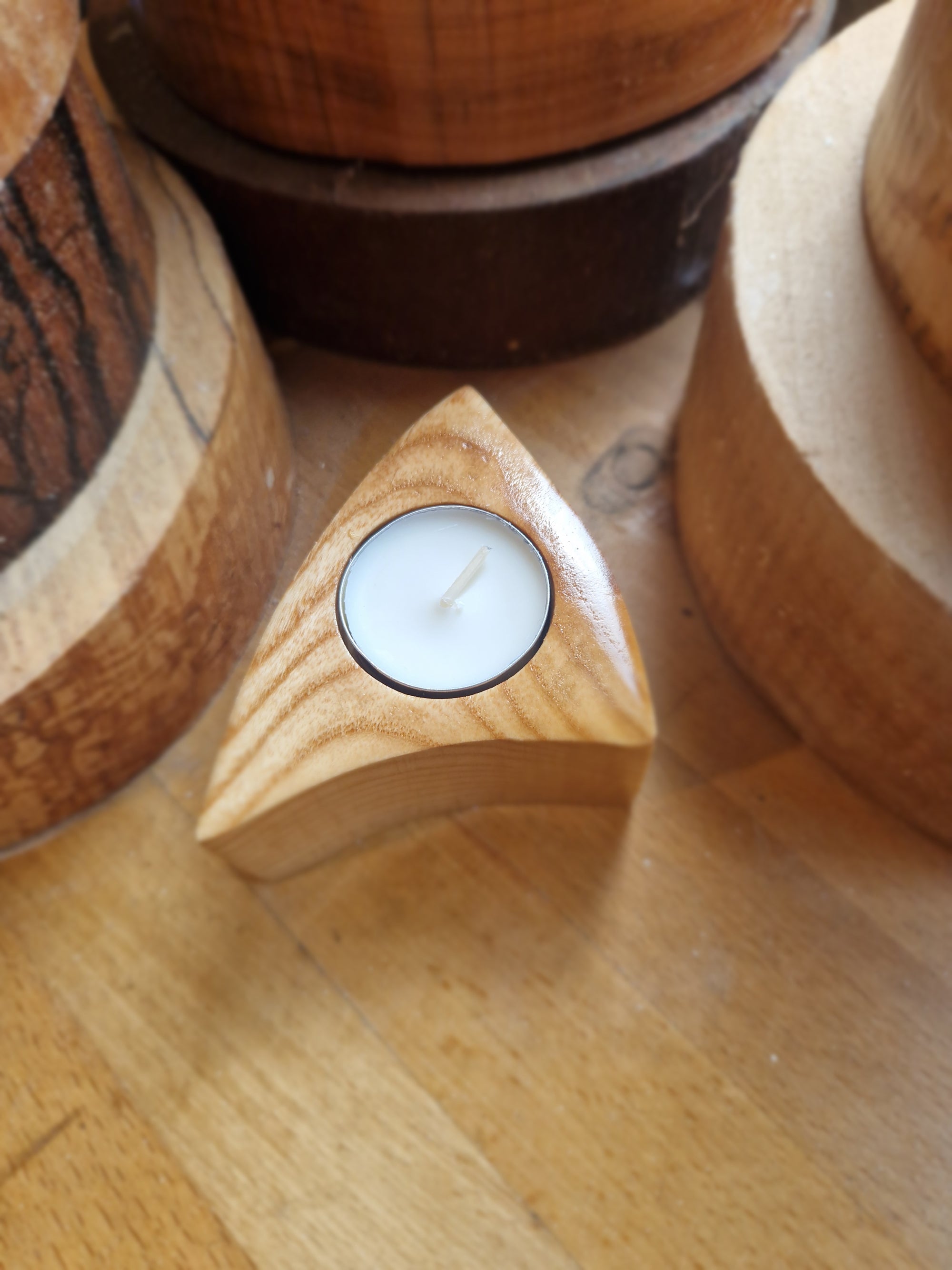 Ash Tealight Holder