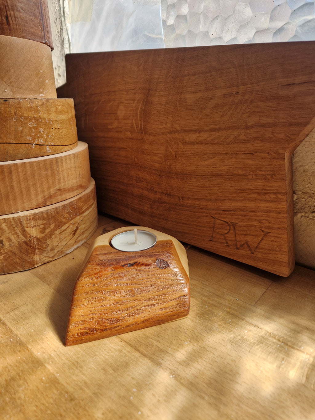 Lime Tealight Holder