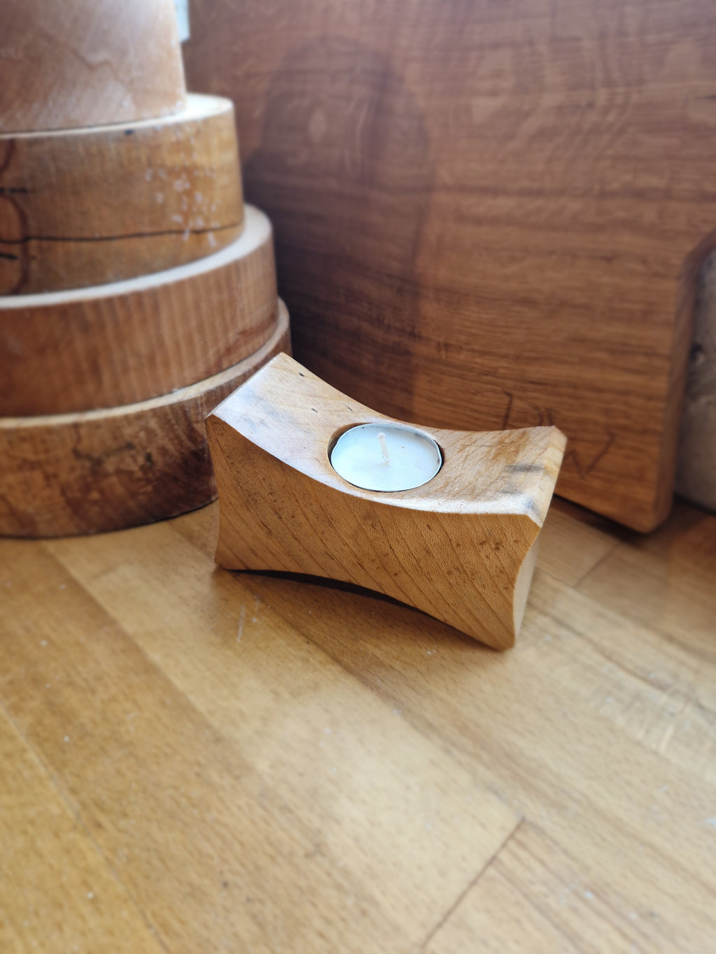 Ash Tealight Holder