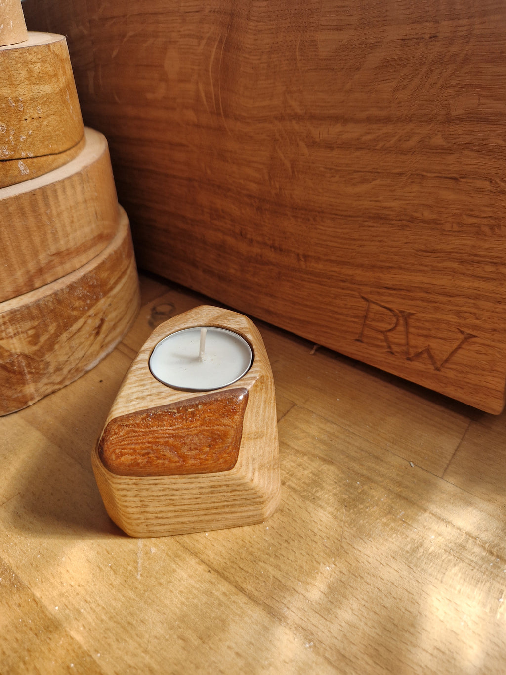 Ash Tealight Holder