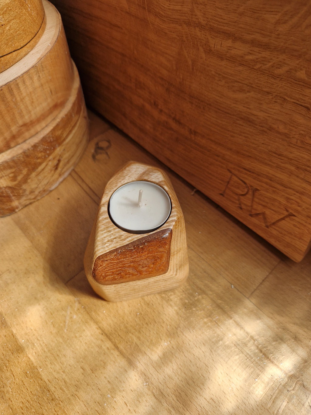 Ash Tealight Holder